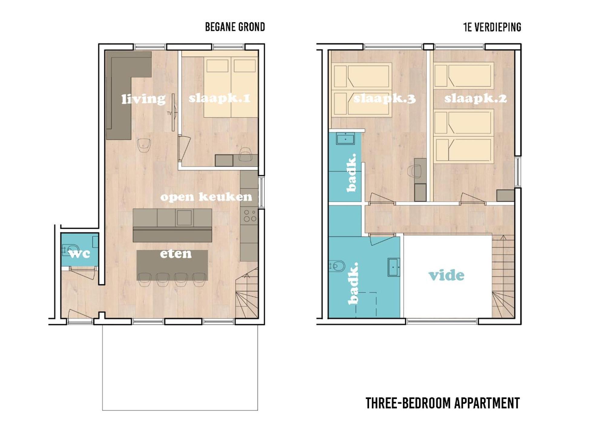 Ferienwohnung Bramendijk Groede Zimmer foto