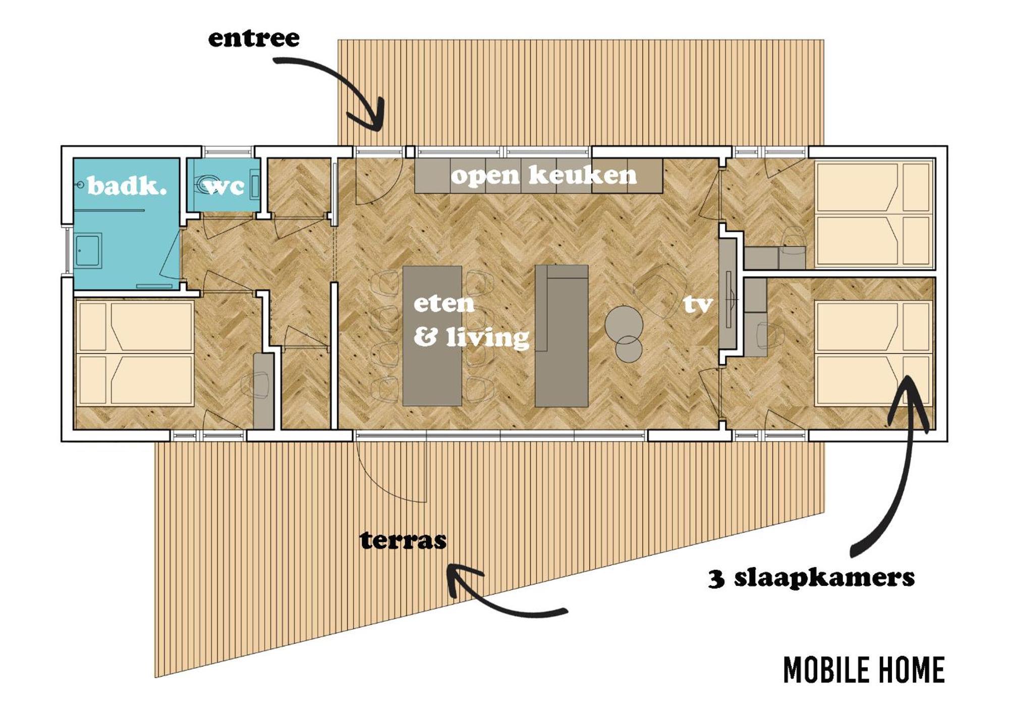 Ferienwohnung Bramendijk Groede Zimmer foto